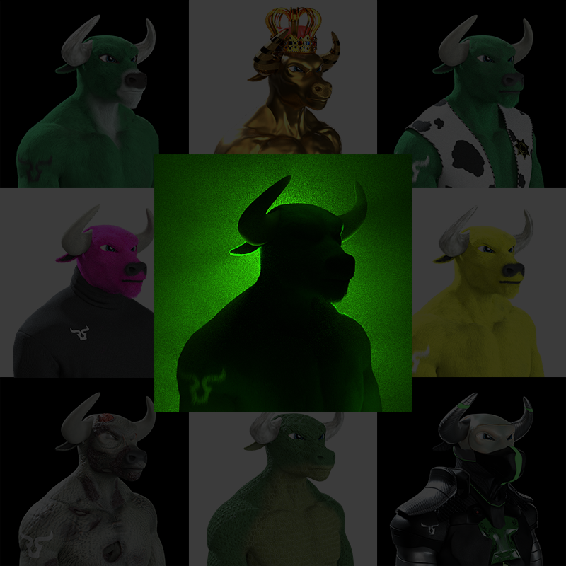 Bull Runners 3D Collection